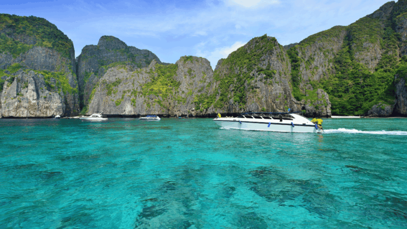 Krabi Phi Phi & Bamboo Island One Day Tour By Speed Boat - Pickup and Drop-off