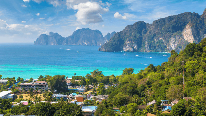 Krabi Phi Phi & Bamboo Island One Day Tour By Speed Boat - Visit Bamboo Island