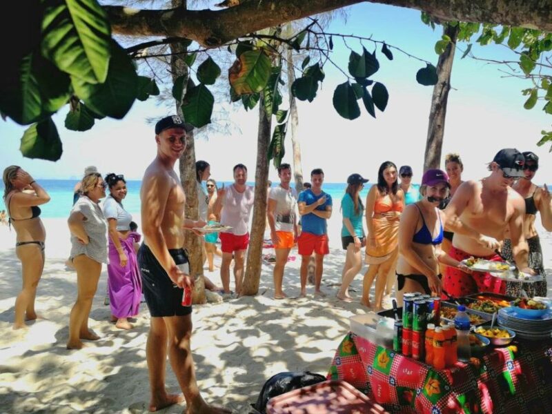 Krabi: Phi Phi Early Bird & 4 Islands Day Tour by Speedboat - Pickup and Drop-off