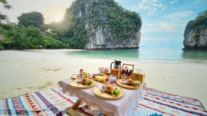 Krabi: Private Luxury Boat to Hong Islands Sunrise & Picnic - What to Expect from the Tour