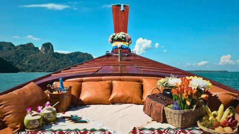 Krabi: Private Luxury Boat to Hong Islands Sunrise & Picnic - Practical Details: Price, Duration, and Booking