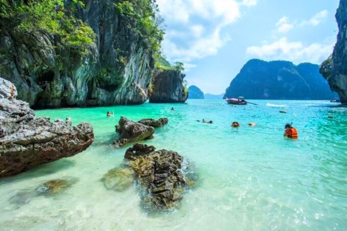 Krabi: Private Luxury Long-Tail Boat to Hong Island - Pickup and Transfers