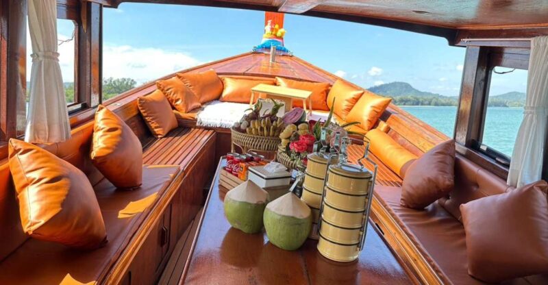 Krabi: Private Luxury Long-Tail Boat Tour to Hong Island - Itinerary Highlights