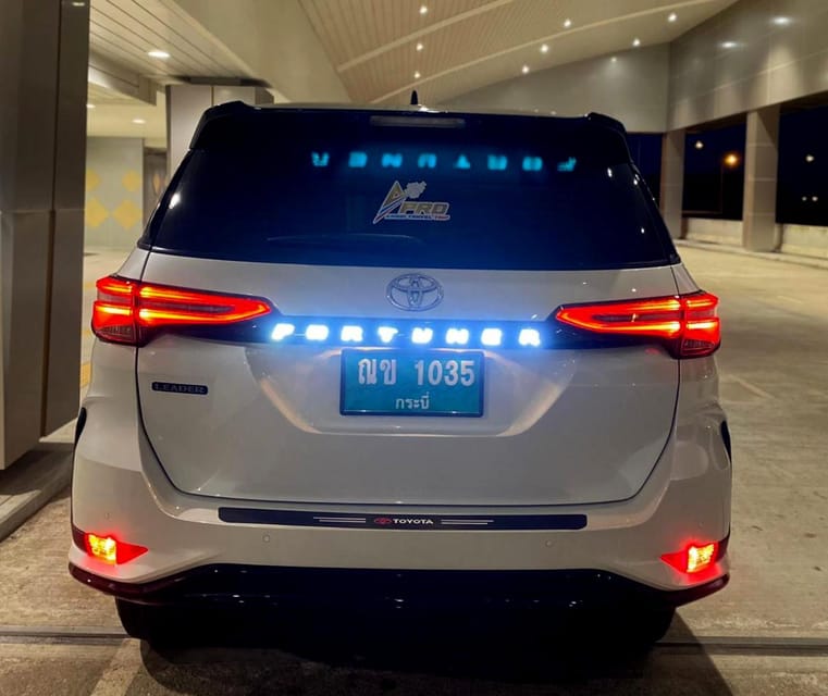 Krabi: Private Transfer Between Ao Nang Area and Ko Lanta - Pickup and Drop-off Locations