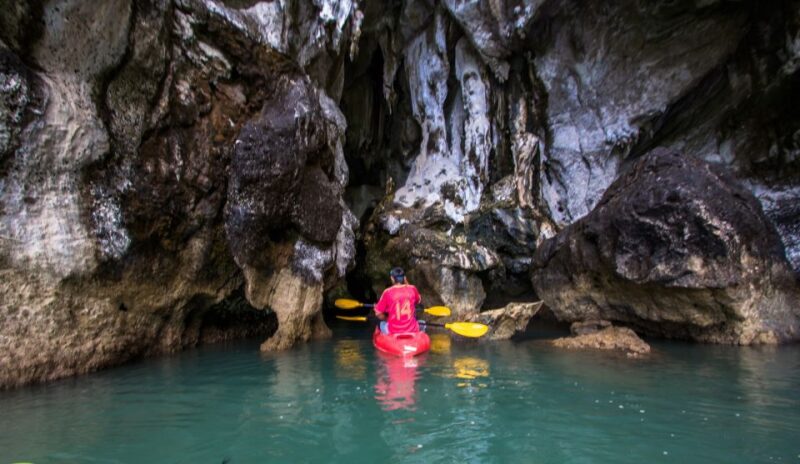 Krabi: Sea Cave Kayaking Tour With Nai Nang Village & Lunch - Kayaking Experience