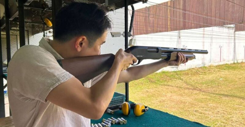 Krabi Shgooting Shotgun Pump Action 10 Shots - Booking Information
