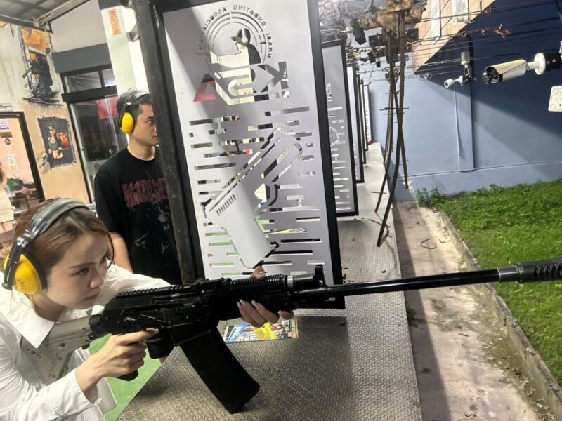 Krabi Shooting Range(.22 LRM4, .10 Bullet) - Booking and Payment