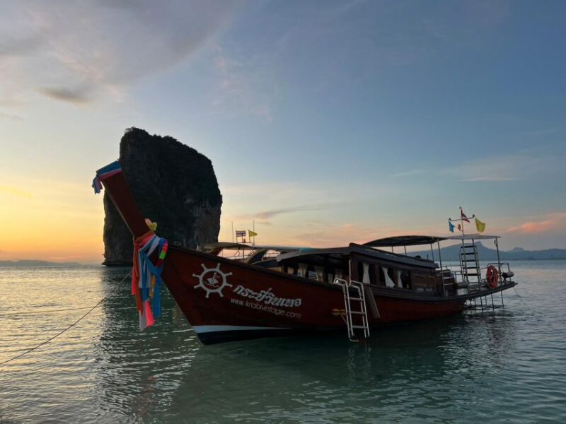 Krabi Sunset 4 Island by Luxury Vintage Boat BBQ (JOIN) - Inclusions and Fees