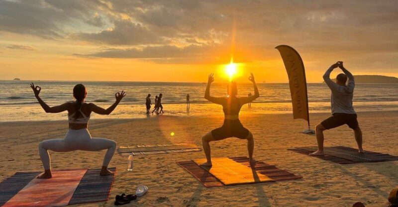 Krabi: Sunset Yoga Balance Join-in Class - Yoga Session Details
