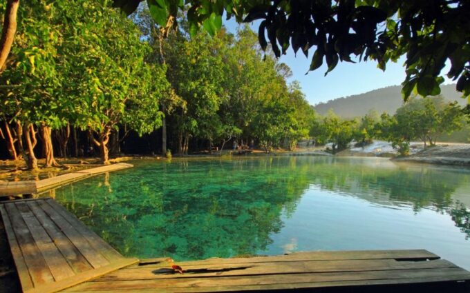 Krabi: Tiger Cave, Hot Springs and Emerald Pool Jungle Tour - Live Guide and Transportation