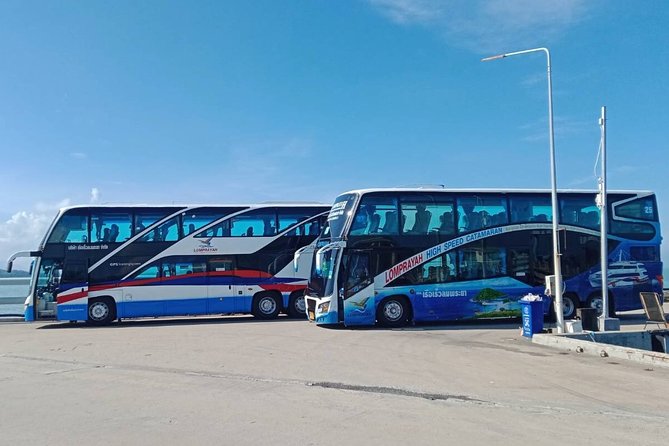 Krabi To Koh Phangan(Phangan Island) by Bus and Ferry - Additional Information