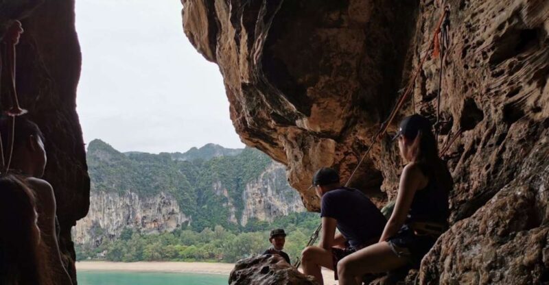 Krabi Town/Ao Nang: Railay Beach Rock Climbing With Lunch - Itinerary Highlights