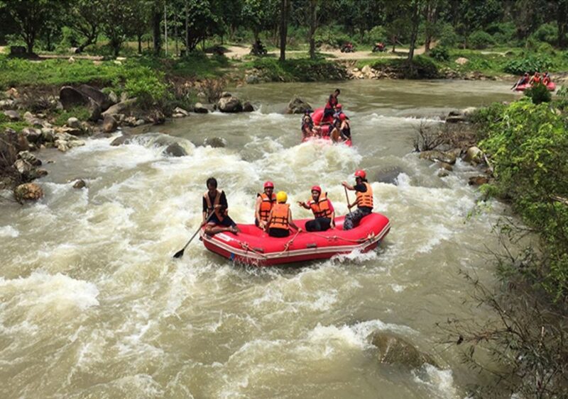 Krabi: White Water Rafting, Waterfall and Monkey Temple - Adventure Highlights