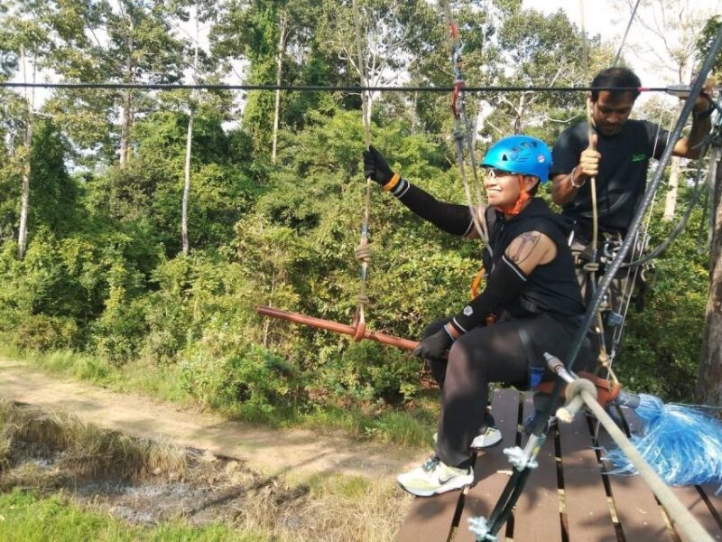 Krabi Zipline Adventure - Full-Day Package Inclusions