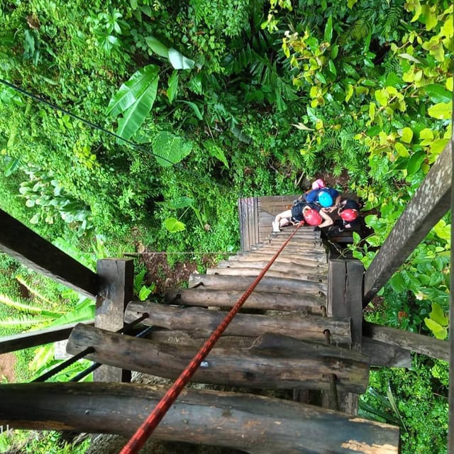 Krabi: Zipline, ATV & Top Rope Climbing Experience - Zipline Adventure