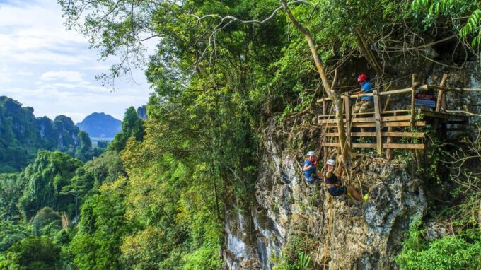 Krabi: Zipline, ATV & Top Rope Climbing Experience - ATV Exploration