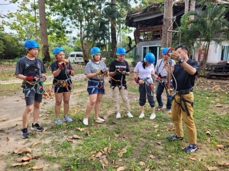 KRABI Zipline & Canopy TreeTop Walk - Participant Information and Restrictions