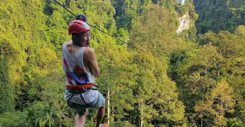 Krabi: Ziplining With Abseiling and Rock Climbing Options - Climbing Challenges