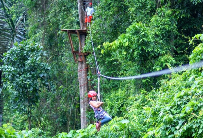 Krabi: Ziplining With Abseiling and Rock Climbing Options - Packages