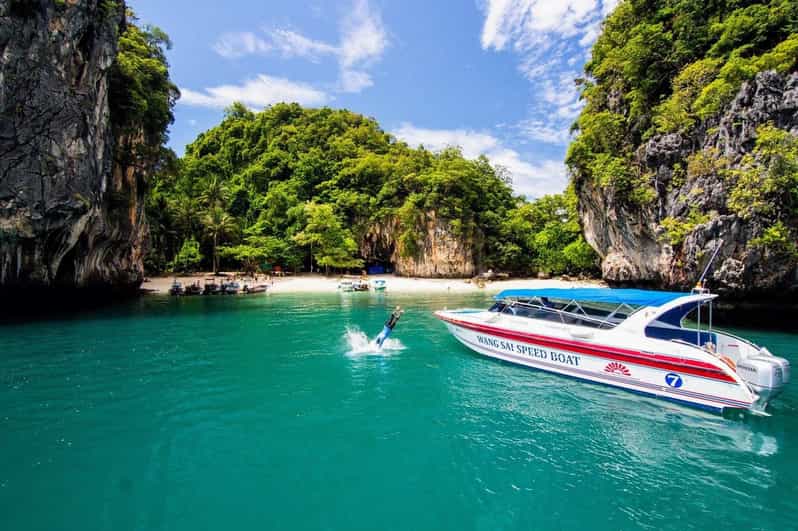 Krabis Hong Island Speed Boat Blast With 360° Viewpoint - Pickup and Drop-off