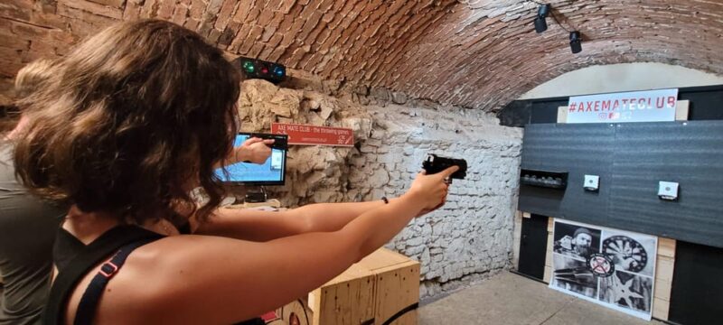 Krakow Axe Mate Club: Shooting Range Entry Ticket - Shooting Equipment