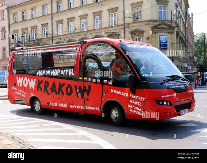 Krakow City Sightseeing Hop on Hop off Bus and City Game - Experience Highlights