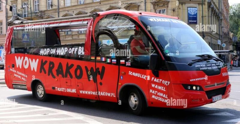 Krakow City Sightseeing Hop on Hop off Bus and City Game - Discount and Savings