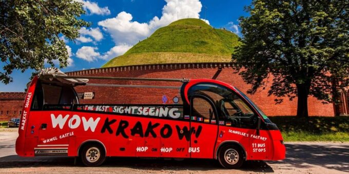 Krakow City Sightseeing Hop on Hop off Bus and City Game - Frequently Asked Questions