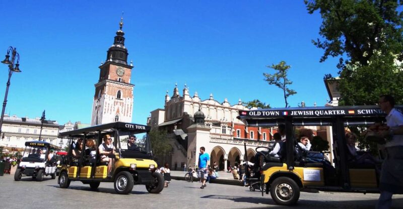Krakow: City Tour by Electric Golf Cart - Itinerary Highlights
