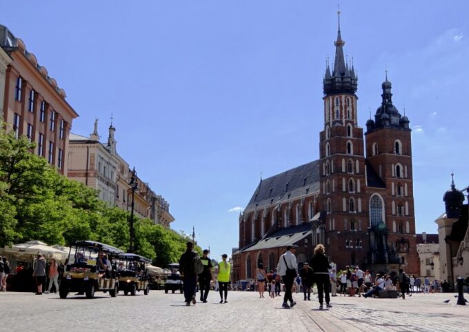 Krakow: City Tour by Electric Golf Cart - Getting Started
