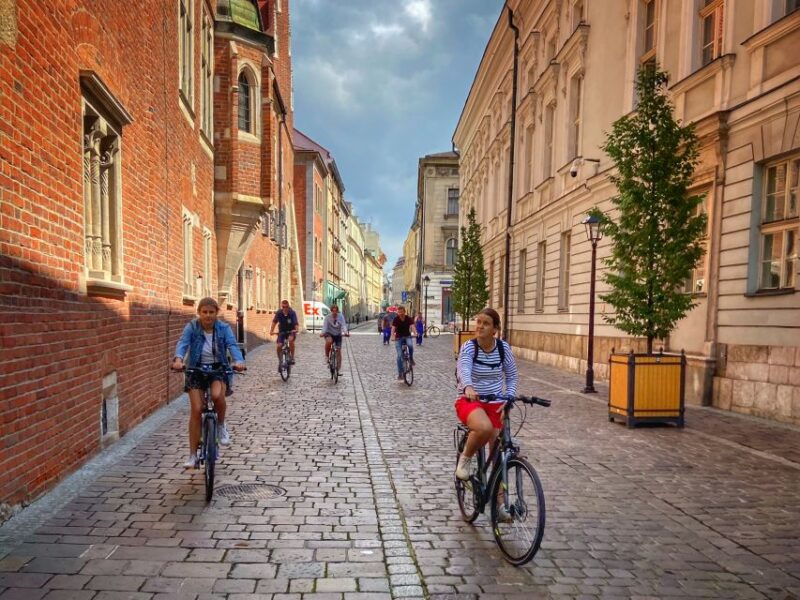 Krakow: Complete Bike Tour With All the Highlights - Relaxed Pace and Short Stops