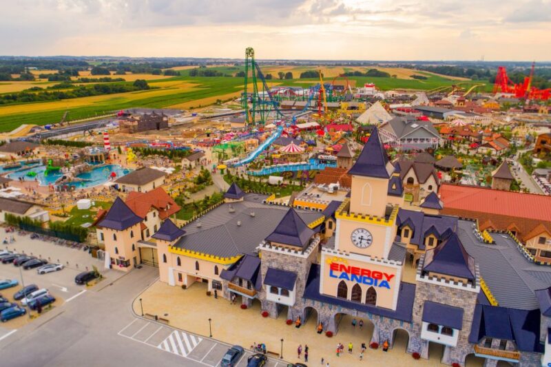 Krakow: Energylandia Entry Ticket and Round-Trip Transport - Immersive Thematic Zones