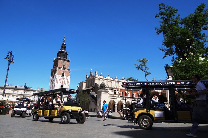 Krakow Grand City Tour by Golf Cart (Private) - Meeting Point and Pickup