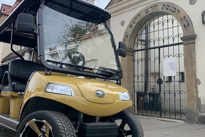 Krakow Guided Tour by Electric Golf Cart - Group Size