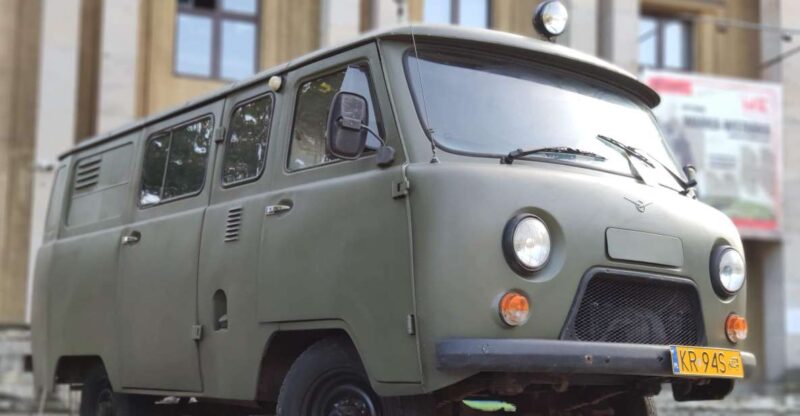 Krakow: Guided Tour to Nowa Huta on Commie Retro Van - Experience Details