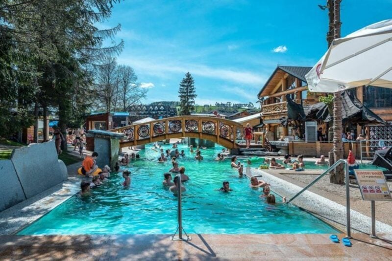 Krakow: Hot Spring Thermal Baths With Transfers - Mountain Views