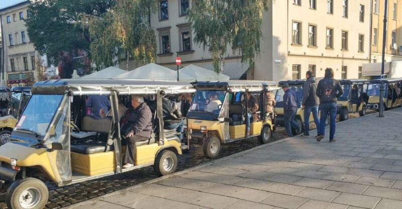 Krakow: Jewish Quarter and Ghetto Sightseeing Golf Cart Tour - Activity Duration and Price