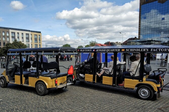 Krakow Jewish Quarter and Ghetto Tour by Electric Golf Cart - Insights Into Jewish History