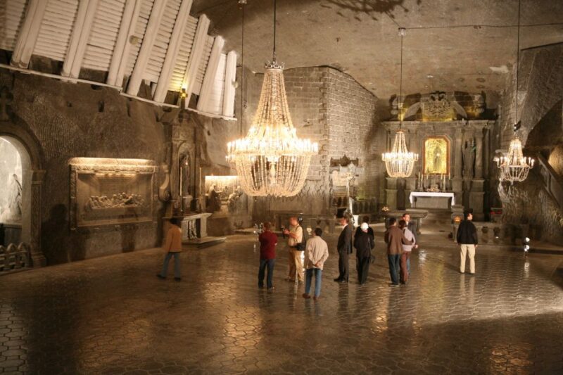 Krakow: Lazy Catamaran River Cruise and Salt Mine Group Tour - Wieliczka Salt Mine Details