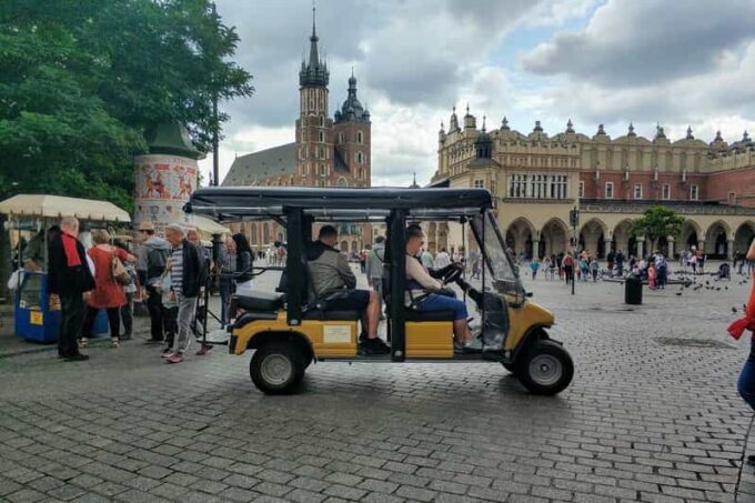 Krakow: Old Town City Tour in a Golf Cart - Flexible Cancellation Policy