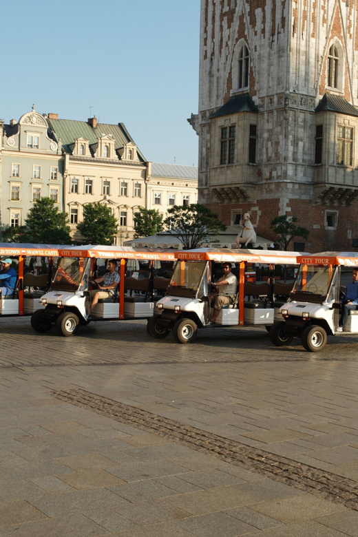 Krakow: Private City Tour by Electric Car With Audio Guide - Itinerary Highlights