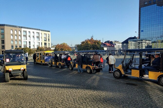 Krakow: River Cruise and in the Footsteps of Jewish Heritage Tour in a Golf Cart - Transportation and Accessibility