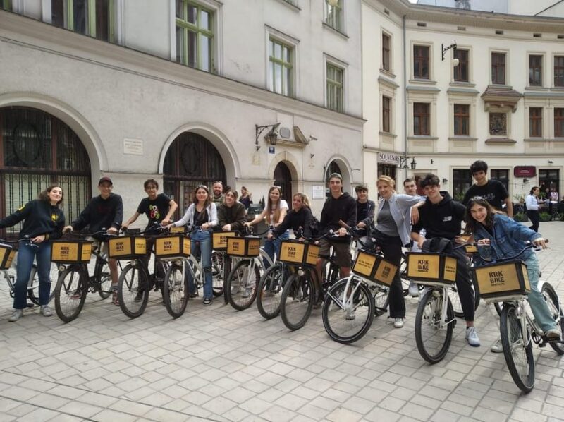 Krakow: Royal Route Bike Tour 1 Hour - Key Points