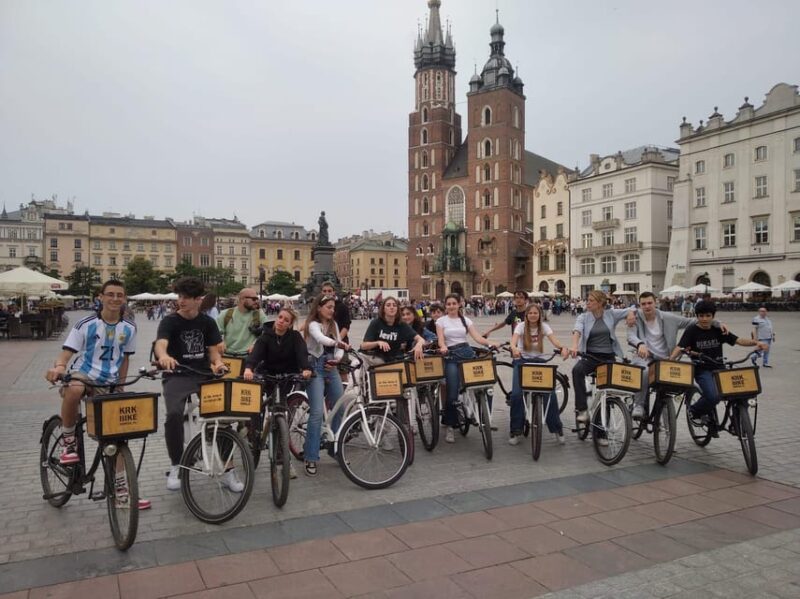 Krakow: Royal Route Bike Tour 1 Hour - Reserve Now & Pay Later