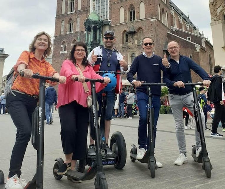 Krakow: Royal Route Scooter Tour 1 Hour - Cancellation Policy