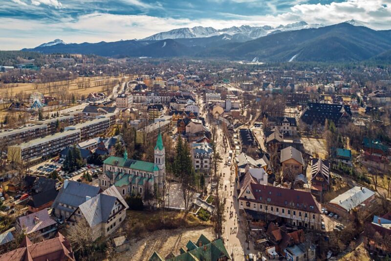 Krakow: Zakopane With Hot Springs, Cable Car & Hotel Pickup - Goral Wooden Architecture