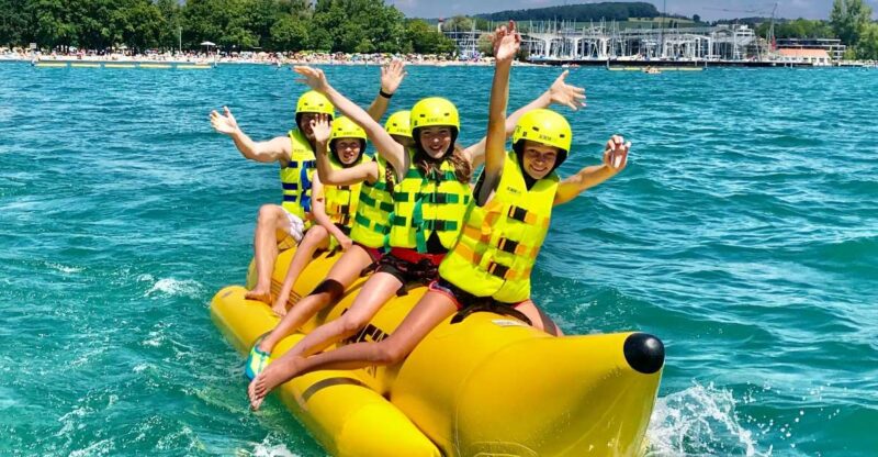 Kressbronn: Thrilling Banana Ride Experience - Duration and Group Size