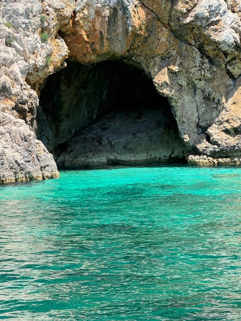 Krk: Golden Bay, Blue Cave, & 4 Islands Cruise With Swimming - Swimming and Snorkeling