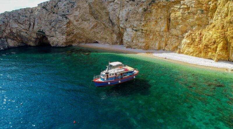 Krk: Golden Beach and Plavnik Cave Cruise With Welcome Drink - Cruise Details