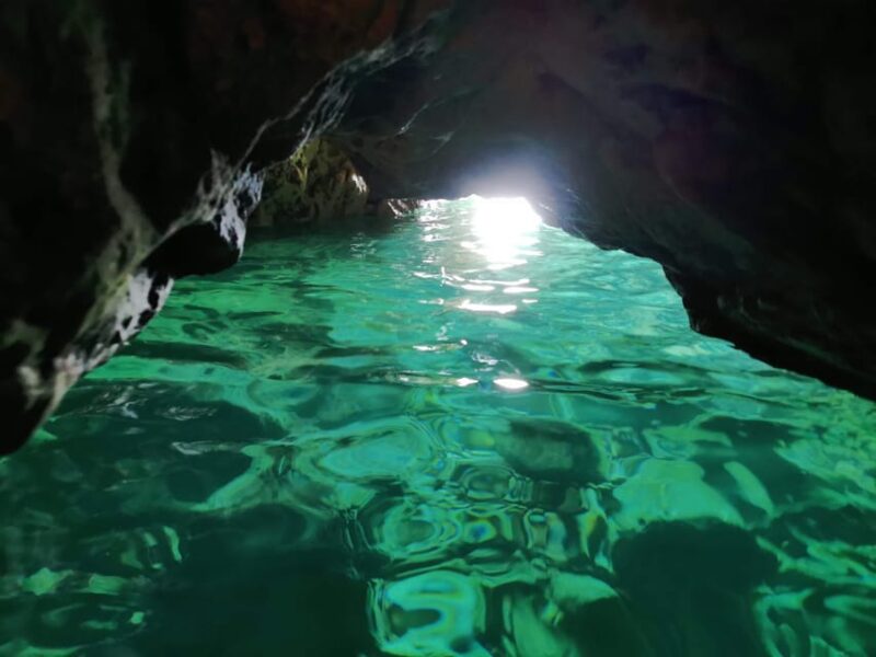 Krk: Krušija Bay, Blue Cave, and Golden Beach Boat Trip - Itinerary Highlights